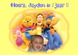 Jayden 1 jaar